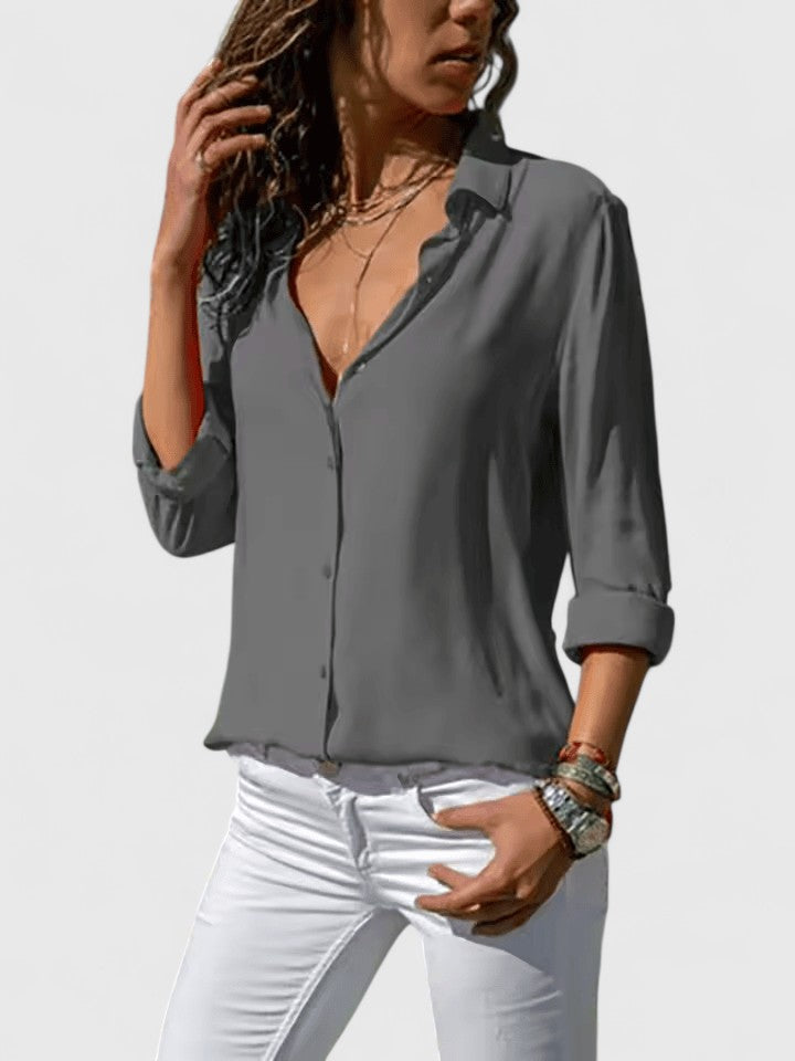 Aveline | Blusa elegante de gasa