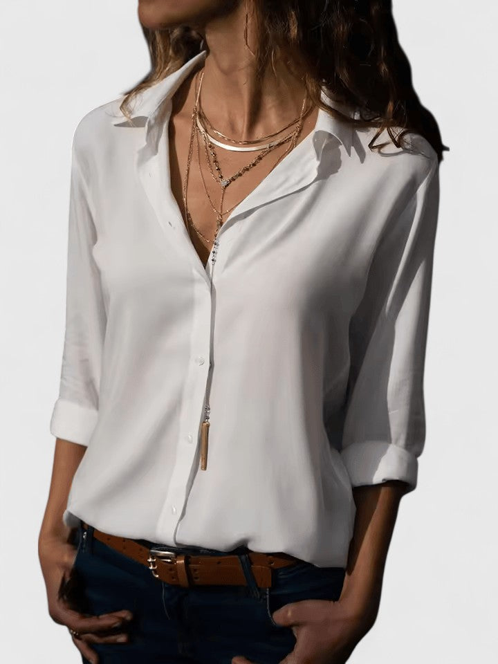 Aveline | Blusa elegante de gasa