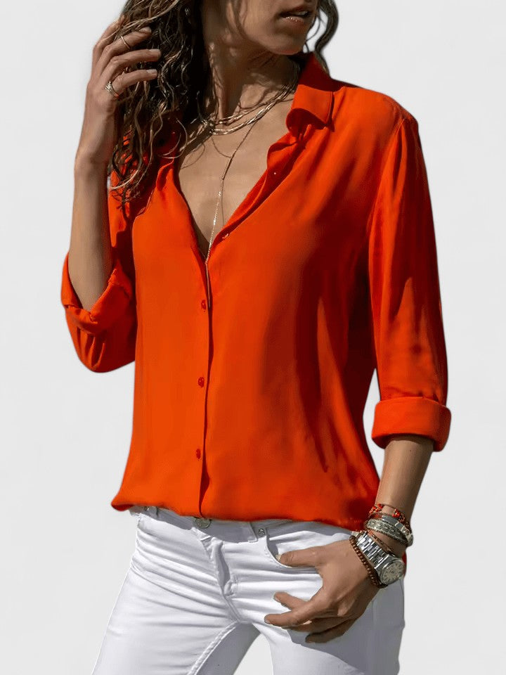 Aveline | Blusa elegante de gasa