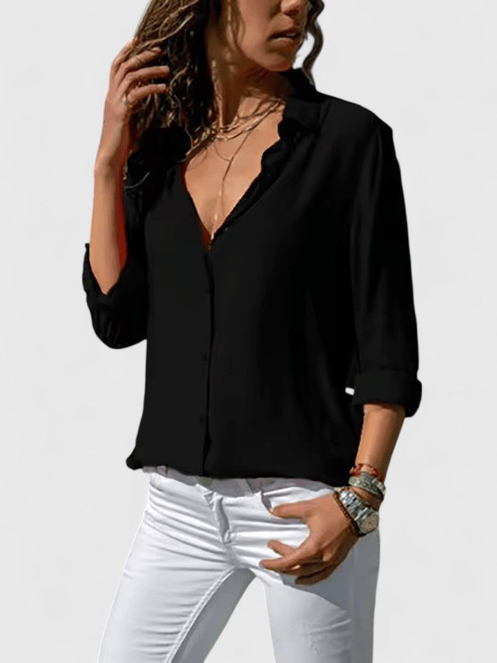 Aveline | Blusa elegante de gasa