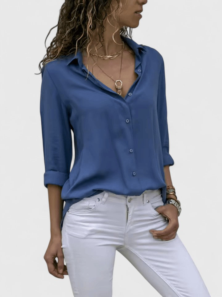 Aveline | Blusa elegante de gasa